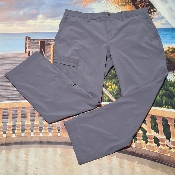 REI Convertible Cargo Pants Gray Size‎ 14 Petite - Picture 1 of 8